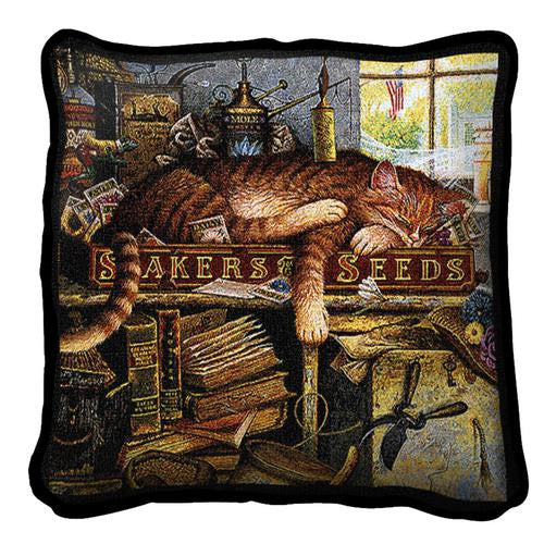 Charles Wysocki© Remington The Horticulturist Throw|Pillow Cover|Wall Tapestry|Tote