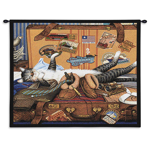Charles Wysocki© Mabel The Stowaway Throw|Pillow Cover|Wall Tapestry|Tote