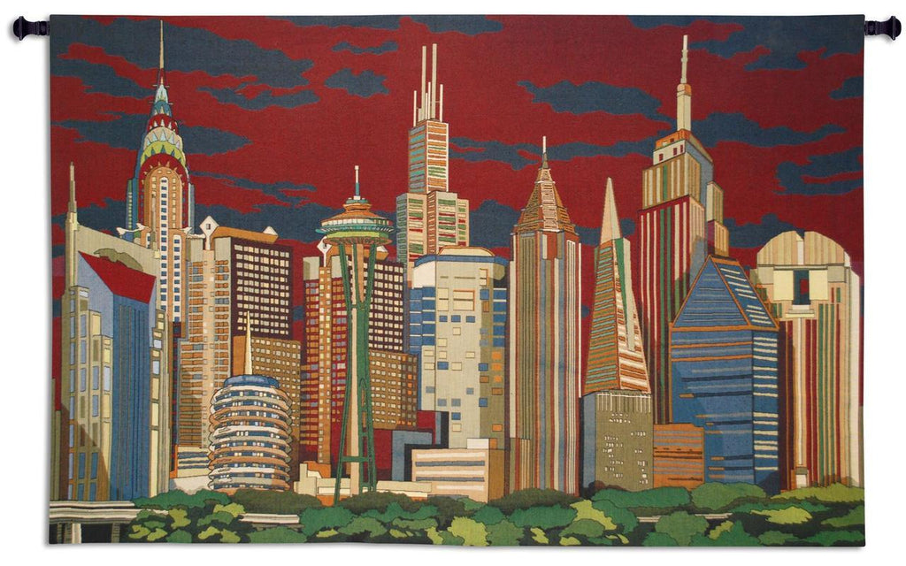 Citiliners Wall Tapestry - Cityscape