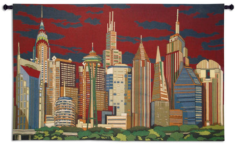 Citiliners Wall Tapestry - Cityscape