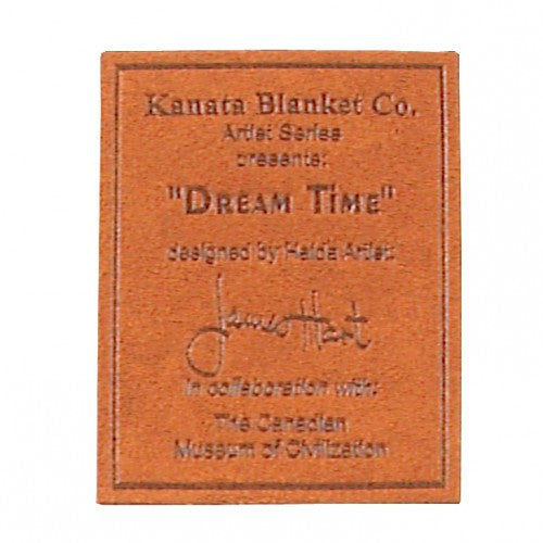 James Hart© Haida Dreamtime Wool Blanket