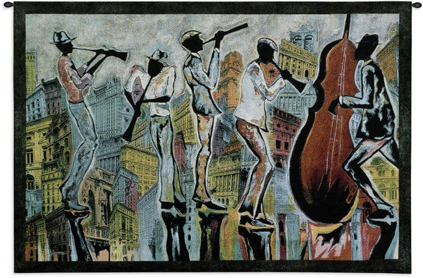 Jazz Reflections I Wall Tapestry by Corey Barksdale©