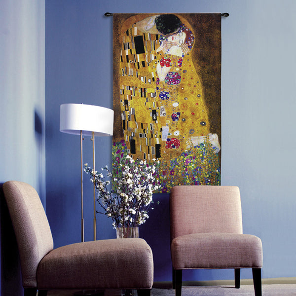 Klimt&copy;The Kiss Wall Tapestry|2 Sizes - 
 - 2