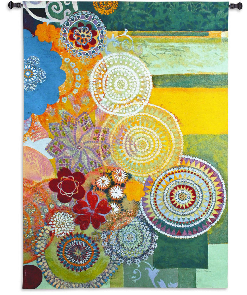 Lace Curve Wall Tapestry by Jeanne Wassenaar©