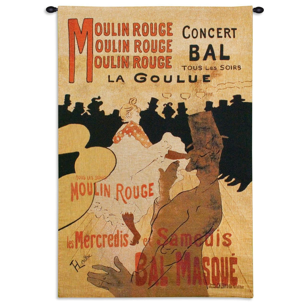 Toulouse Lautrec© Moulin Rouge Wall Tapestry