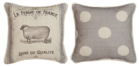French Farmhouse Reversible Indoor Pillow