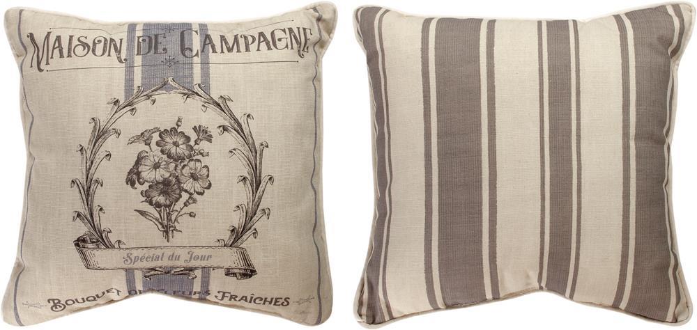 French Farmhouse Reversible Indoor Pillow