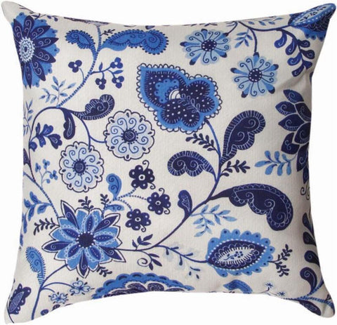Mood Indigo Indoor Pillow by Christine Graf©