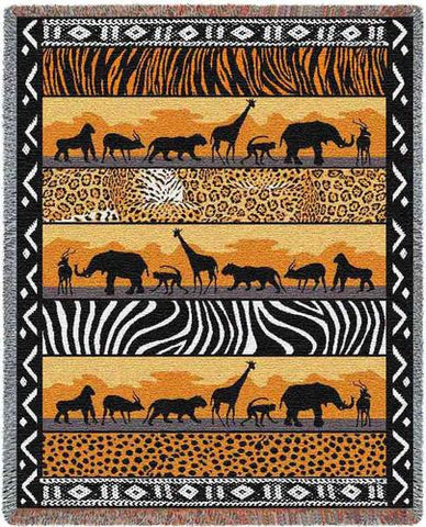 In The Wild Throw Blanket - 
