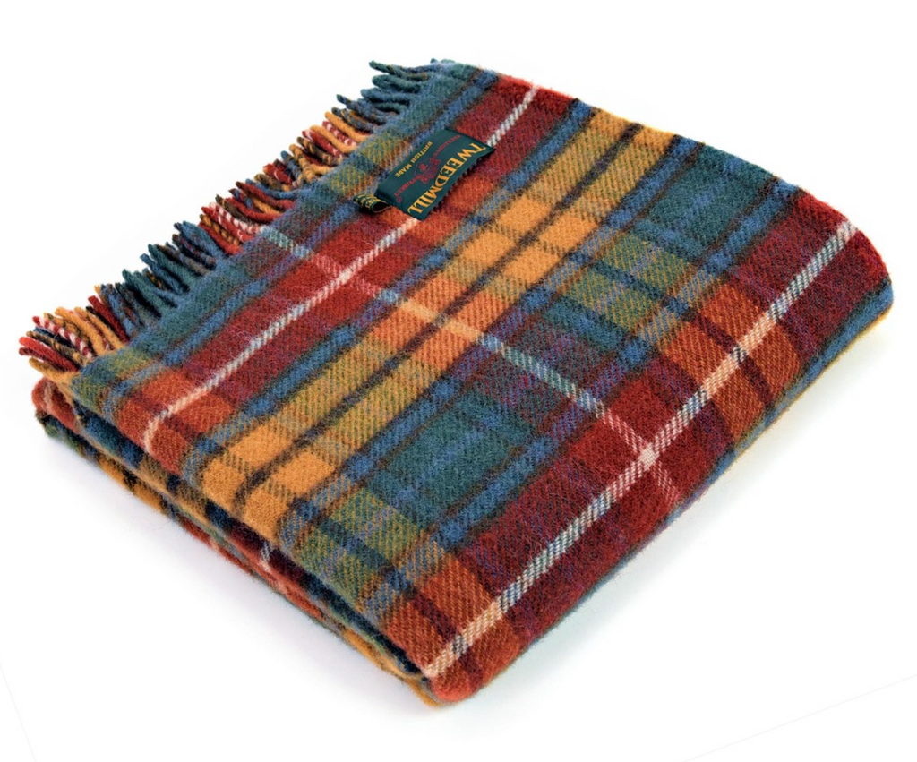 Tweedmill wool discount throw
