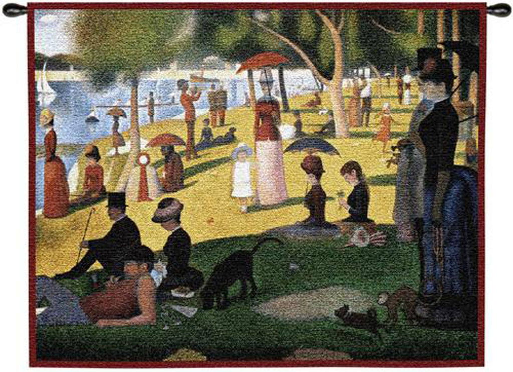Seurat&copy; Sunday Afternoon Wall Tapestry|2 Sizes - 

