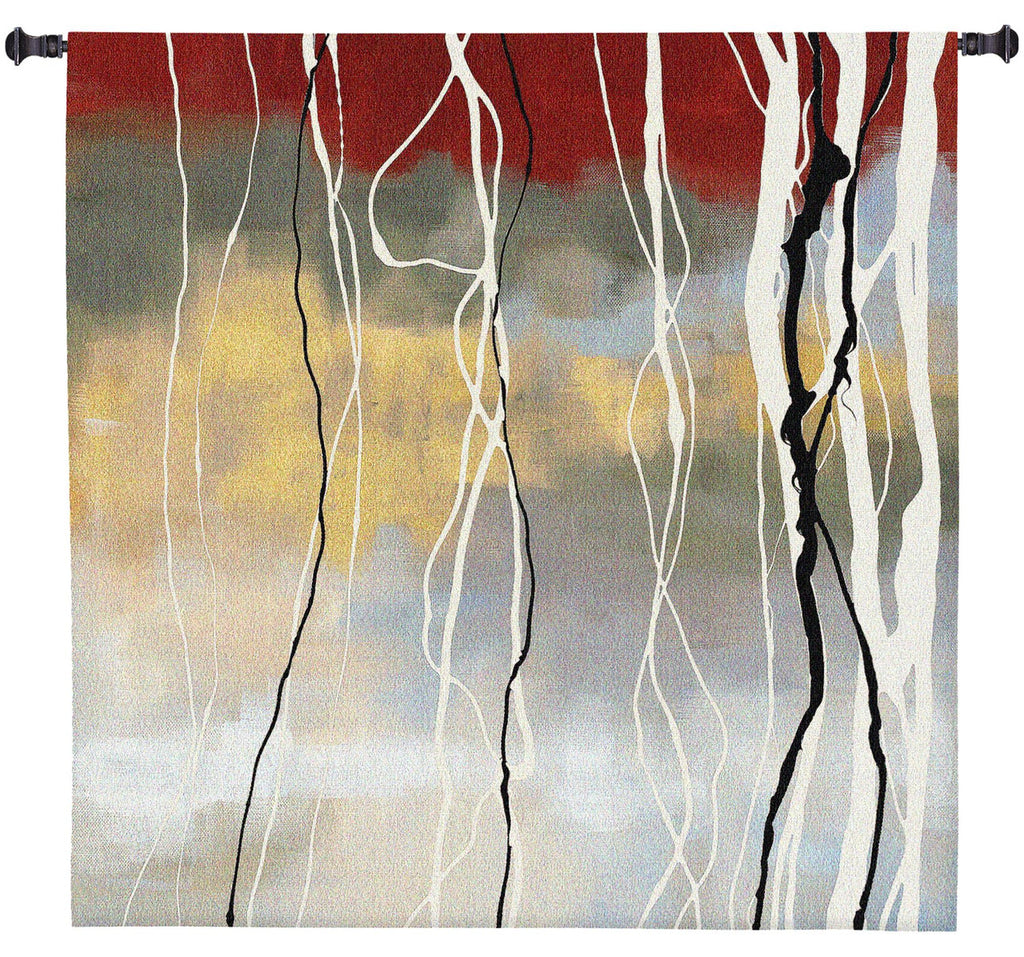 Silver Birch I Wall Tapestry by Laurie Maitland©|3 Sizes