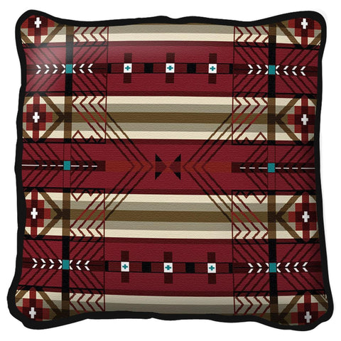 Southwest Antelope Ridge Flag Tapestry Pillow Cover