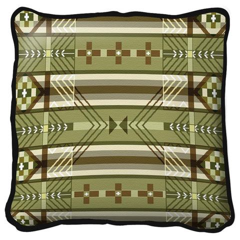 Southwest Antelope Ridge Juniper Tapestry Pillow Cover