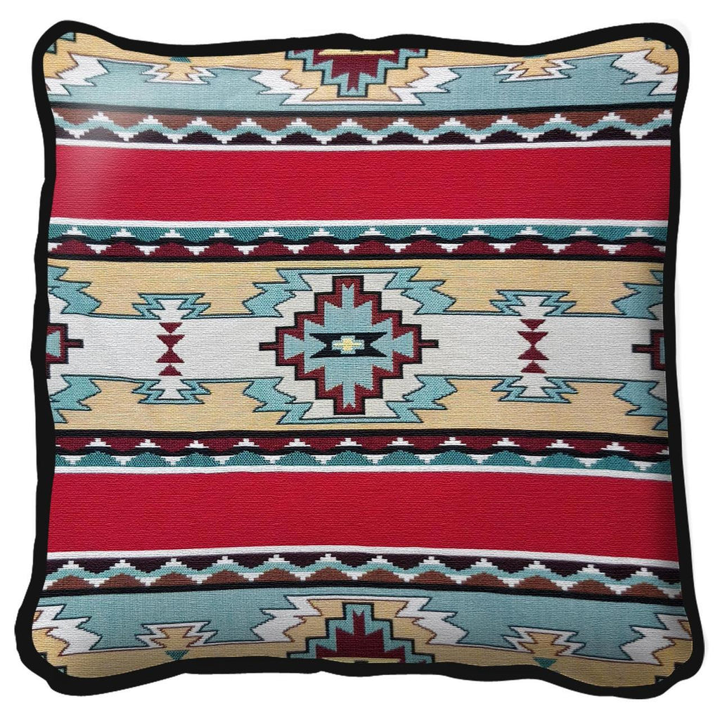 Southwest Rimrock Red Tapestry Pillow Cover