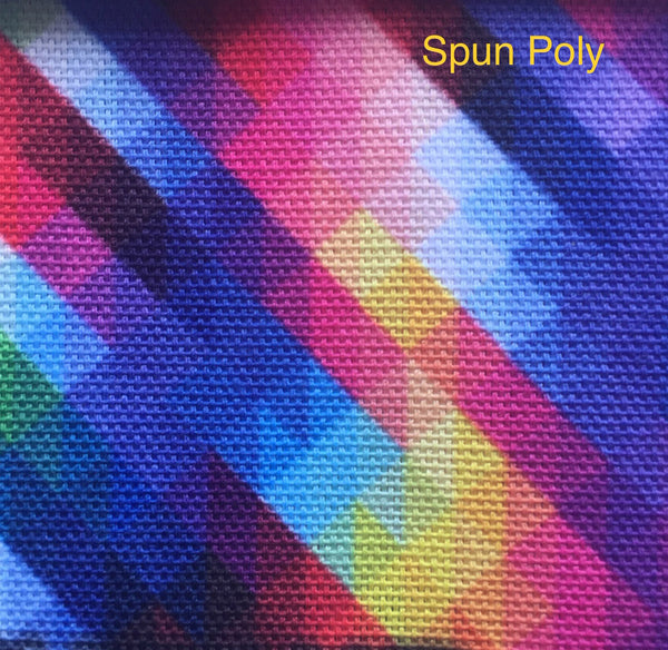 Custom Fabric By The Yard with Your Art Design - Spun Poly Poplin