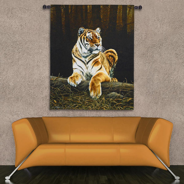 Grandeur Tiger Wall Tapestry by Paul James - 
 - 2