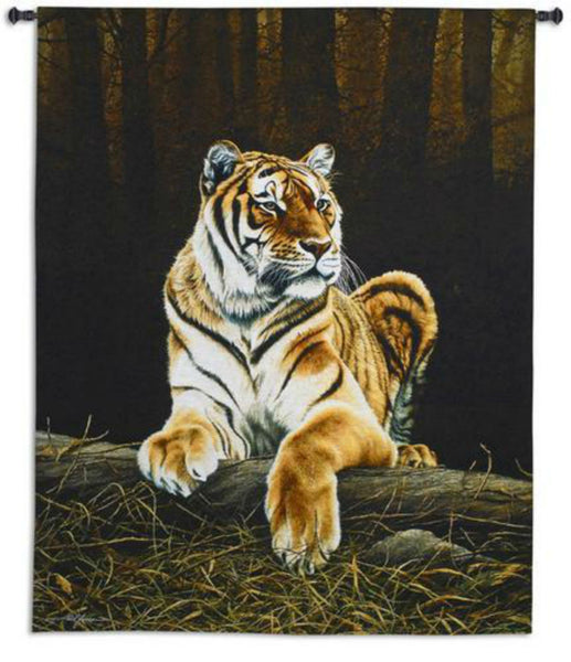 Grandeur Tiger Wall Tapestry by Paul James - 
 - 1
