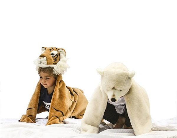 Tiger Wild & Soft Animal Disguise for Kids
