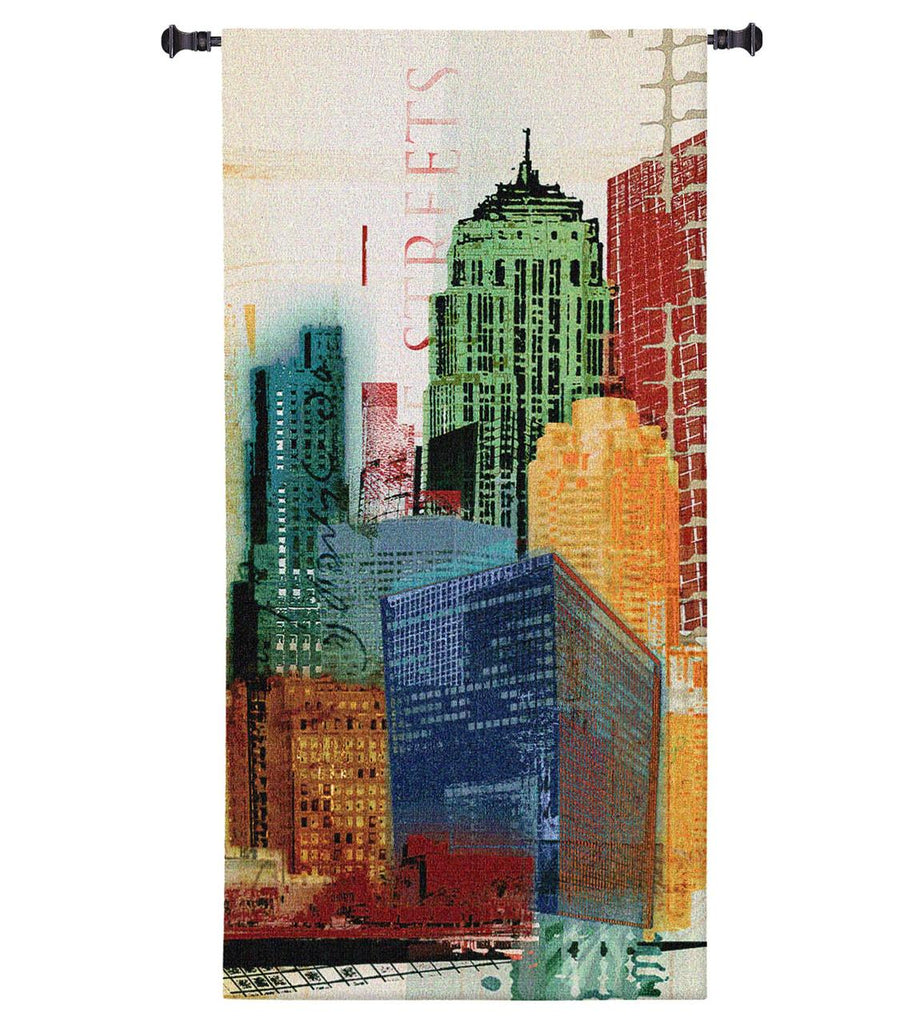 Urban Style II Wall Tapestry by Noah James© - Cityscape|3 Sizes