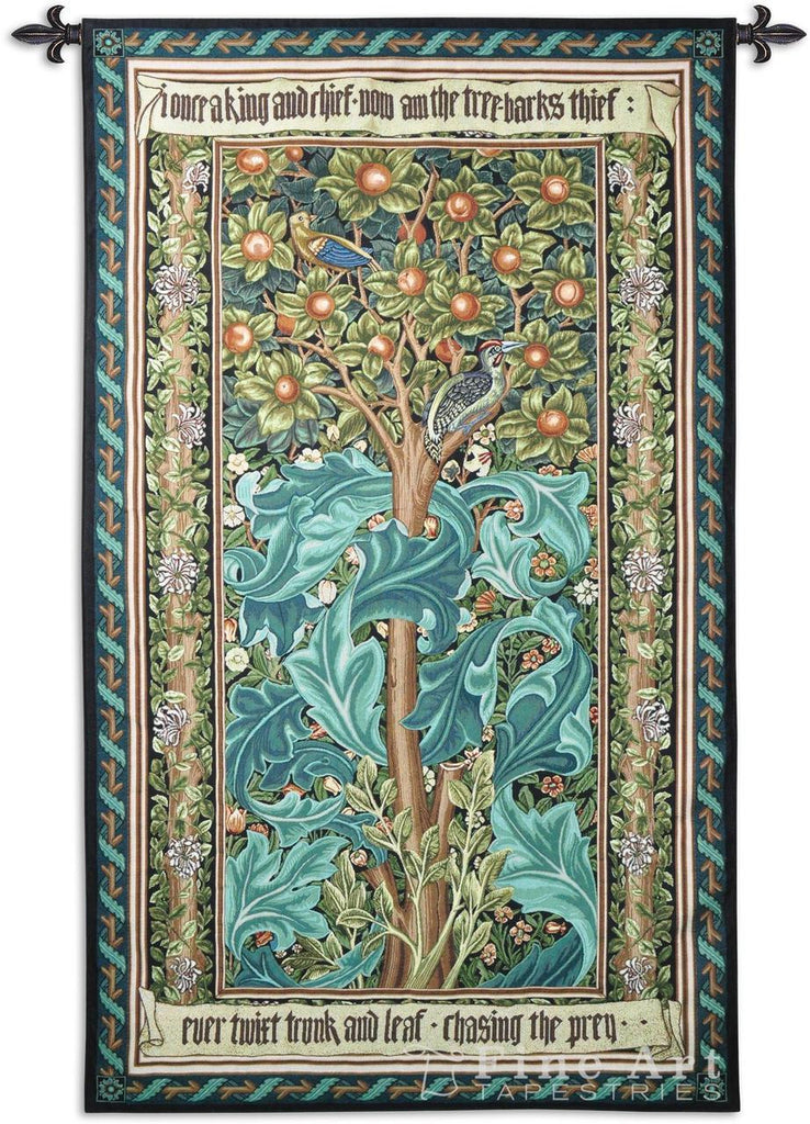 William Morris&copy; Woodpecker Green Wall Tapestry - 
