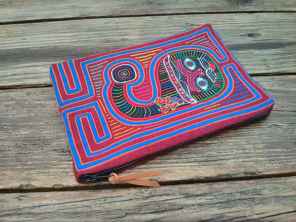 MOLA Clutch Bag "Cat" - One-of-A-Kind - 
