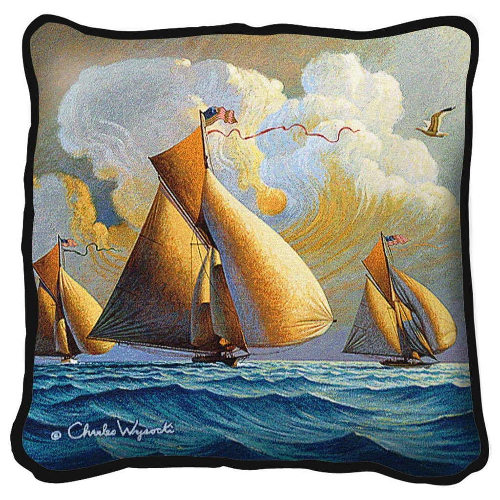 Charles Wysocki© Searam Tapestry Pillow Cover