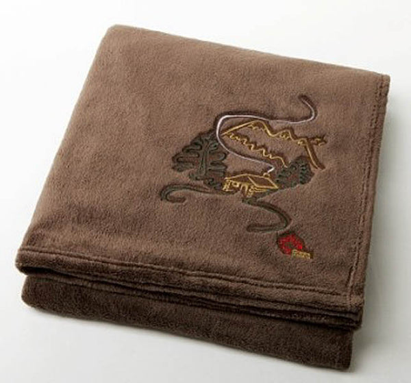Graham Howard© "Cabin" Velura™ Throw Blanket - Chocolate