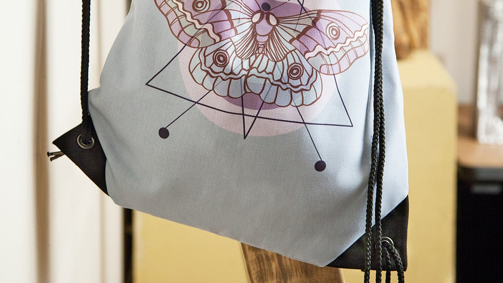 Drawstring Gym Bags - Custom Printed With Your Art