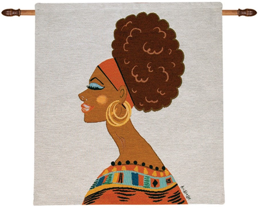 Ethnic Beauty Tapestry Wall  Hanging by Ani Del Sol©