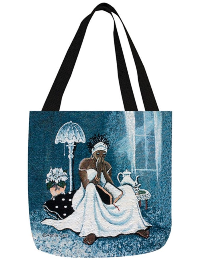 My Cup Runneth Over Tote by Annie Lee© – Woven Art & Beyond LLC