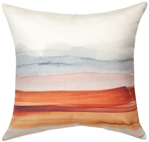 Sierra Hills Indoor/Outdoor Reversible Pillow by Lisa Audit©