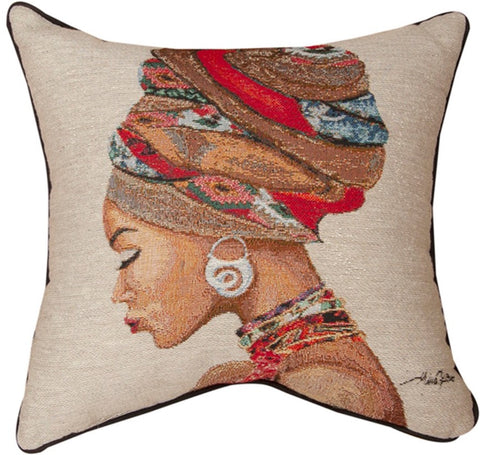 Radiant Queen Tapestry Pillow by Gina Ritter©