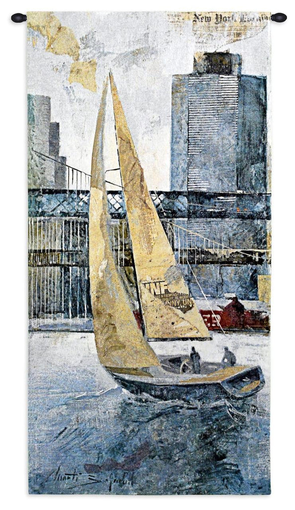 Sailing In The Afternoon Wall Tapestry - Cityscape