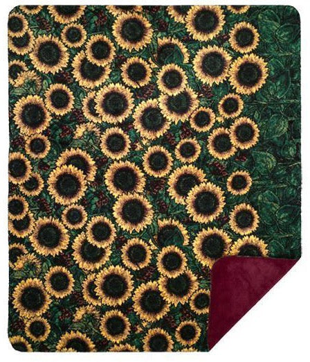 Sunflowers Denali Microplush™ Throw Blanket