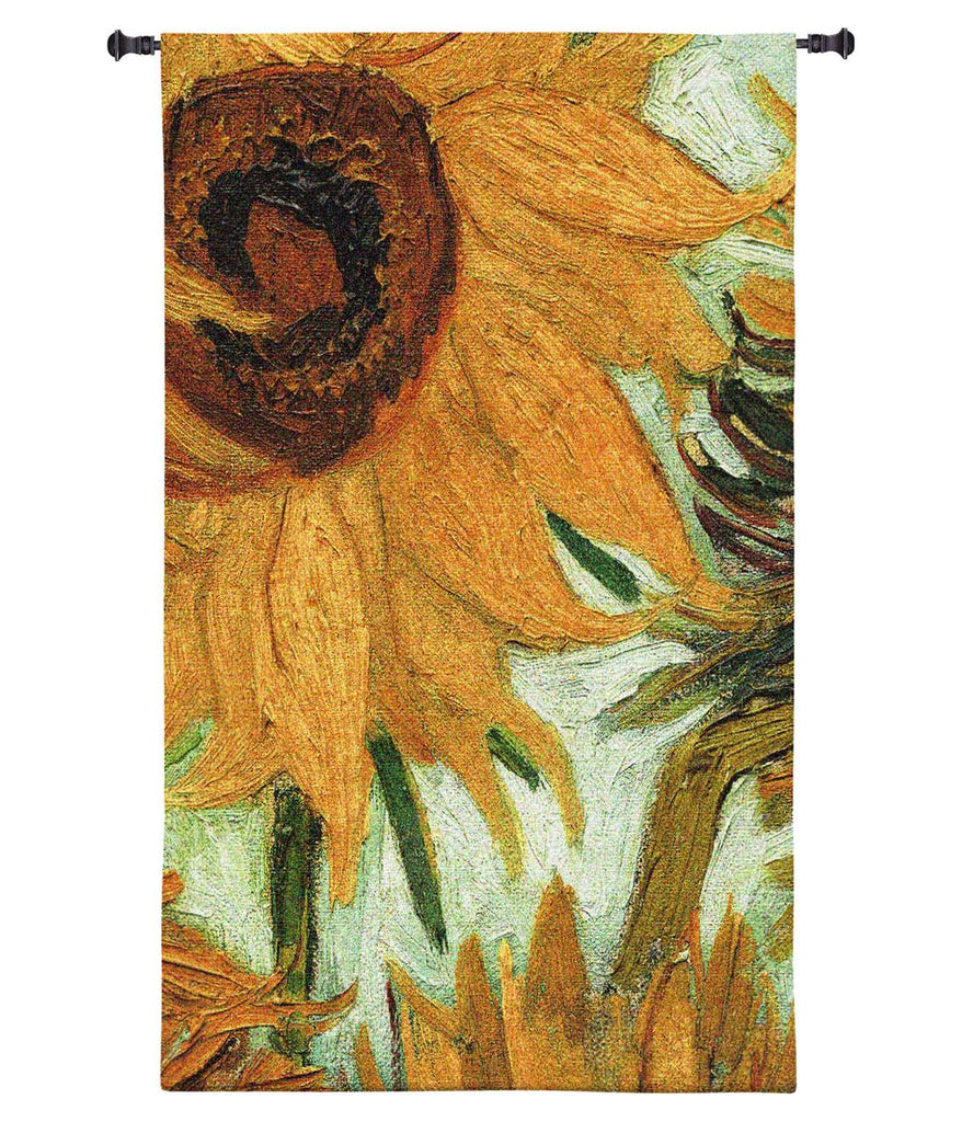 Van Gogh© Flowers Of The Sun Wall Tapestry|3 Sizes