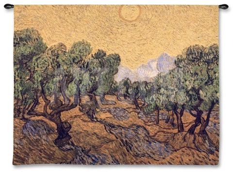 Van Gogh© Olive Trees Wall Tapestry